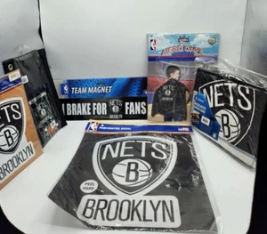 NBA Brooklyn Nets Memorabilia 6pc Lot NEW - Picture 1 of 5