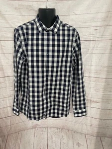 Daniel Hechter Slim Fit Non Iron Men's Button Front Shirt Check Size XL - Picture 1 of 5