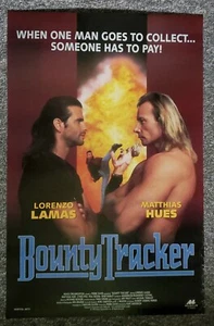 Cartel de video artes marciales 1992 Lorenzo Lamas Matt Hues Cyndi Pass - Imagen 1 de 1