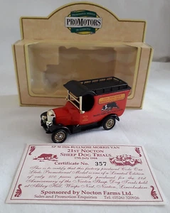 LLEDO PROMOTORS 1926 BULL NOSE MORRIS VAN 21ST NOCTON SHEEP DOG TRIALS BXD - Picture 1 of 2