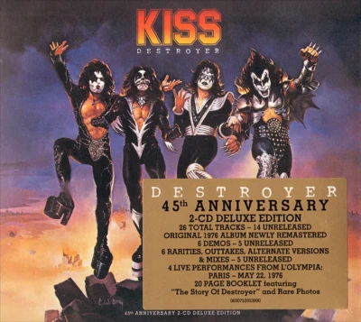 KISS • Destroyer • 45th Anniversary • 2CD • Deluxe • German Edition •• NEW •• - Image 1 of 3