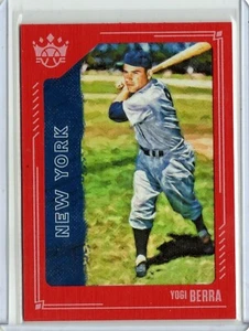 YOGI BERRA 2021 MLB DIAMOND KINGS RED PARALLEL #104 - Picture 1 of 2