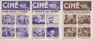 CINE POUR TOUS  NOUS IRONS A PARIS / L'AIGLE des MERS / LA PETITE CHOCOLATIèRE - Imagen 1 de 1