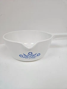 Corning Ware Blue Cornflower Retired 2.5 Cup Saucepan w/ Spout P-89-B No Lid Vtg - Picture 1 of 10