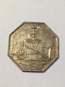 Silbermünze Marne Gemeinnützigkeit (105-2/P2/A12) - Bild 1 von 4