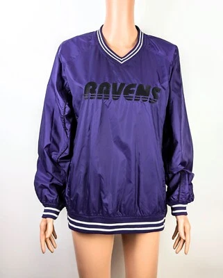 NFL Baltimore Ravens Youth Logo Purple Pullover V- Neck Long Sleeve size (16-18) - Image 1 of 4