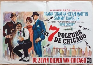 Robin und die sieben Hoods ORIGINAL '64 POSTER Frank Sinatra Dean Martin Sammy Jr - Bild 1 von 3