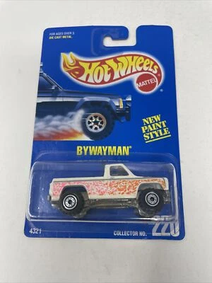 1993 Hot Wheels #220 Bywayman Blue/White Card VHTF CTS wheels - Image 1 of 4