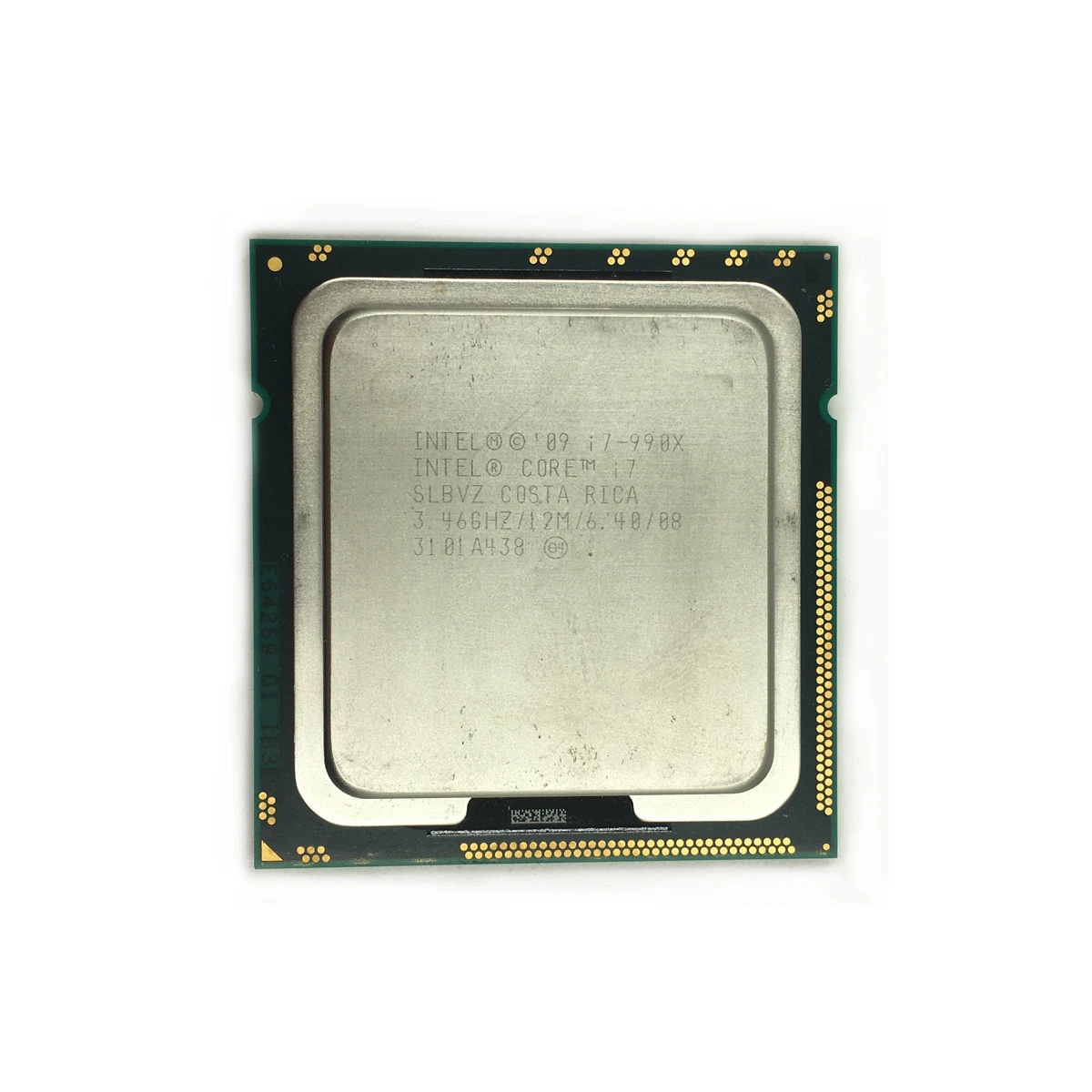 未使用 Intel Core i7-990x CPU Intel Core i7-990X Extreme Edition 3.46GHz LGA 1366 CPU Processor