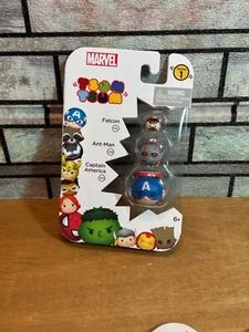 Marvel Tsum Tsum Series 1, Captain America, Ant Man, Falcon, Free QuikShip - Picture 1 of 1