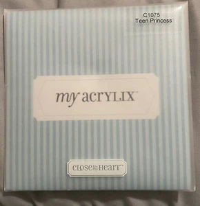 New Close To My Heart My Acrylix Stamp Set C1075 Teen Princess - Picture 1 of 3