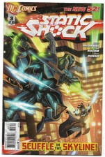STATIC SHOCK#3 VF/NM 2011 DC COMICS THE NEW 52!