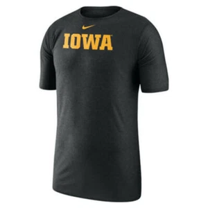 Nike Herren Iowa Hawkeyes Dri-Fit Seitenlinie Spieleroberteil schwarz Medium Wert $70 - Bild 1 von 5