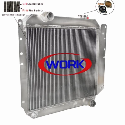 Aluminum Radiator For 1958 Pontiac/Bonneville/Catalina 6.1L(370ci) V8 engine - Image 1 of 4