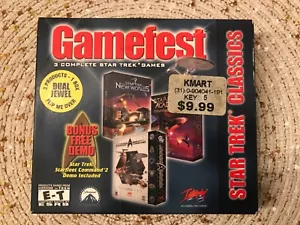 GAMEFEST 3 Complete Star Trek Games - Picture 1 of 3
