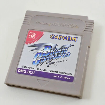 Gameboy BIONIC COMMANDO Cartridge Only Nintendo 2556 gbc - Image 1 of 4