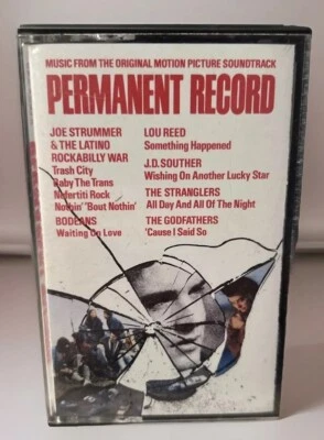 The Clash ~ Joe Strummer Permanent Record Soundtrack Cassette 1988  Trash City - Image 1 of 4