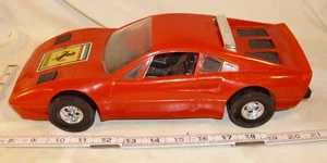 TOOTSIETOY FERRARI GTO TOY CAR IN RED POLY PLASTIC - Picture 1 of 4