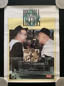 Vintage Baseball Legends Poster Pittsburgh Pirates World Series Bill Mazeroski - Picture 1 of 1