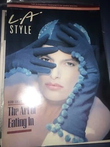 L. A. Style Magazine October 1986 The Art Of Eating In Cover - Picture 1 of 3
