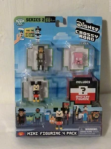 Disney Crossy Road 4 Pack Mini Figure including Mystery Figure Series 2 - Picture 1 of 6