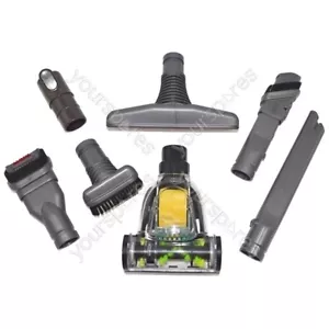 Dyson DC19 DC19 T2 und DC20 Staubsauger Werkzeug Set mit Mini Turbo Bodenwerkzeug - Bild 1 von 1