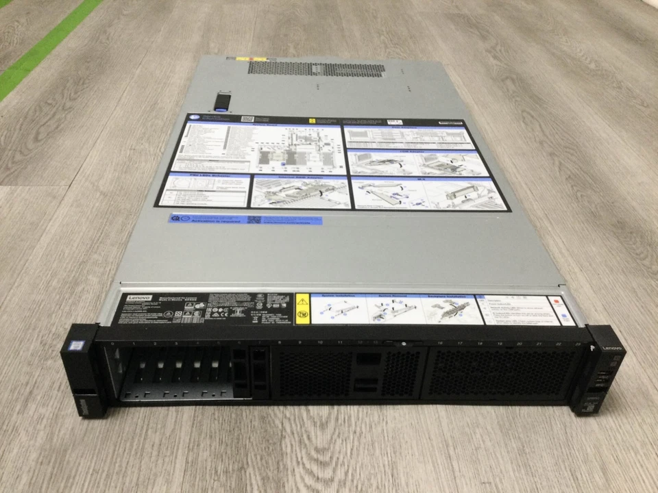 Lenovo ThinkSystem SR650 8SFF Bay CTO Server, No HDDs/ CPUs/ RAMs/ Cards - Image 1 of 4