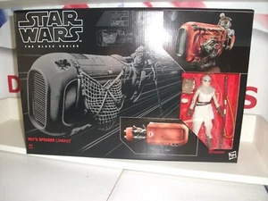 Star Wars Black Series 6" Rey & Speeder NUEVO COMO NUEVO EN CAJA. La fuerza despierta - Imagen 1 de 1