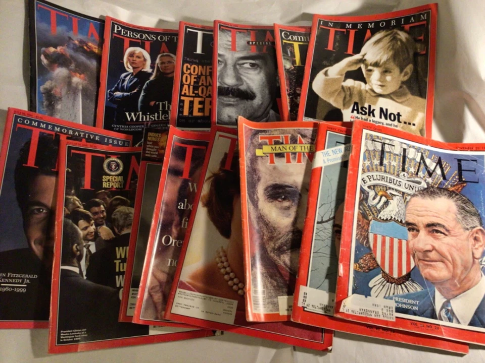 TIME Magazine - 1 MAGAZINE - CHOOSE YOUR ISSUE 1963-2002 - Image 1 of 4