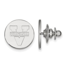 University of Virginia Cavaliers Lapel Pin in Sterling Silver 2.17 gr