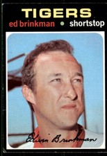 1971 Topps Ed Brinkman #389 Detroit Tigers VG-EX