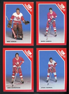 1983 Canadian National Juniors Complete Set 21/21 Mario Lemieux/Steve Yzerman RC - Picture 1 of 5