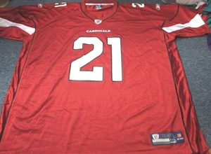 REEBOK NFL EQUIPMENT ARIZONA CARDINALS PATRICK PETERSON JERSEY SIZE 4XL - Picture 1 of 2