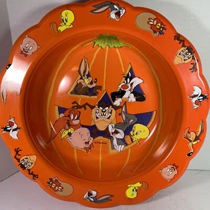 Vintage Halloween Taz Tweety Looney Tunes Süßigkeitenschale Warner Brothers Bugs Bunny - Bild 1 von 8