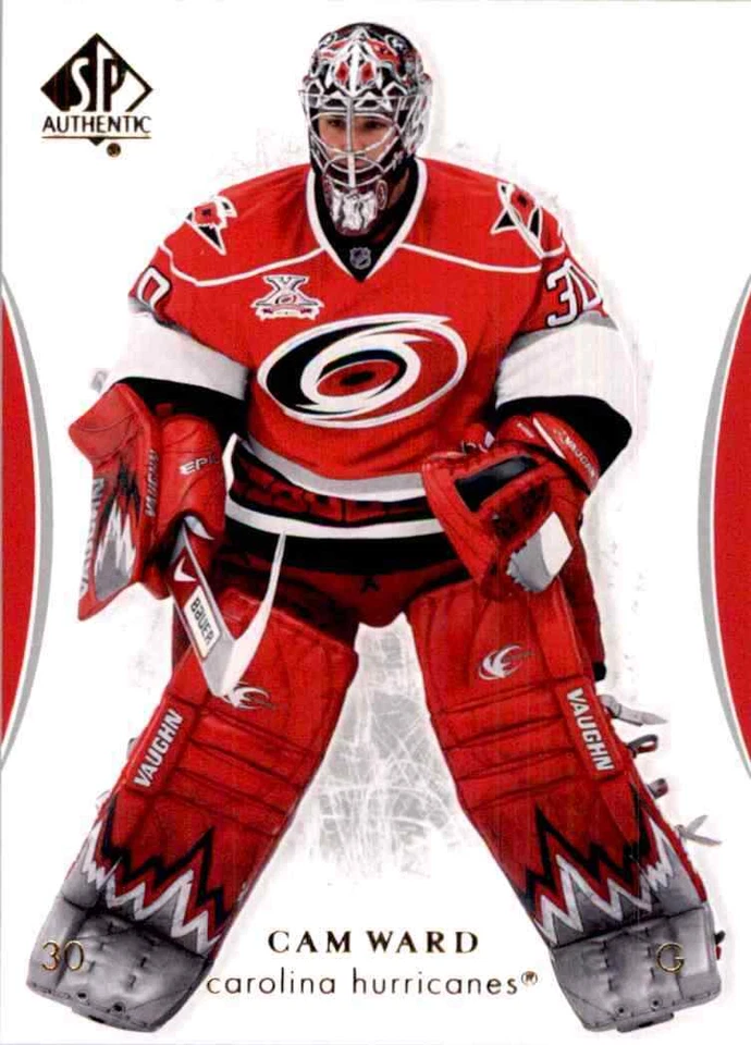 2007-08 Upper Deck SP Authentic Cam Ward #14 - Image 1 of 2