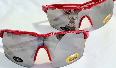 🎄 Nuevo paquete de 2 gafas de sol PUGS USA Americana AM2 envoltura protectora roja - ¡Ideas de regalo! 🎁 Foto 1 de 4