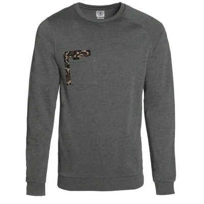 Volcom Sprocket Pocket Crew Sweatpulli Baumwollmischung - jungle green - Bild 1 von 3