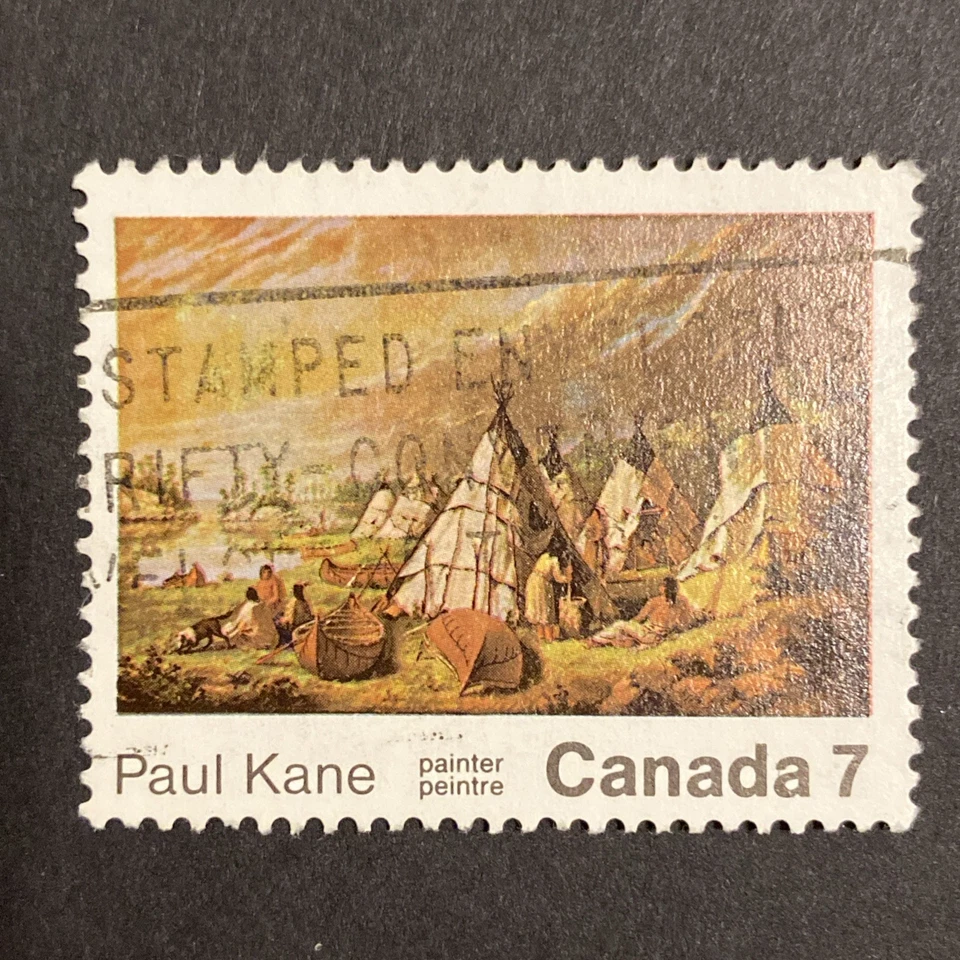 Stamps Canada Used #553i 7c Paul Kane - Image 1 of 1