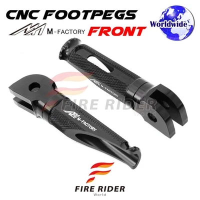 Clavijas de pie CNC negras Shinobi para Triumph America EFI 12 13 14 15 16 Foto 1 de 4