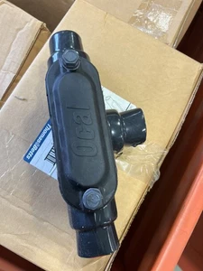 Ocal T448-4X T Condulet 1-1/4" PVC-Coated Steel New - Picture 1 of 3