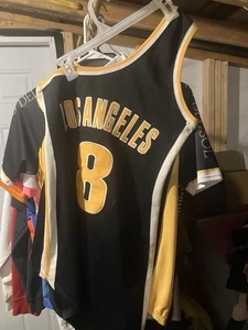 Naked Jeans Marke Y2k Hip Hop Retro Kobe Bryant Lakers Kleid Jersey Oberteil Größe Large - Bild 1 von 12