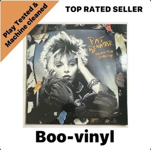 Pat Benatar – Seven The Hard Way 1985 LP Album vinyl record EX / EX Condition - Picture 1 of 6