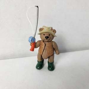 Hallmark Miniatures Itty Bitty Bear Fisher Angelfigur OVP - Bild 1 von 5