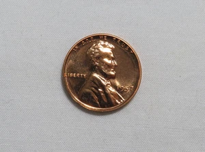 1957 Proof Lincoln Memorial Cent - Picture 1 of 15