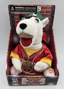 Gemmy 2007 HOLIDAY HIP-HOP BULLTERRIER (Brandneu | Neu im Karton) -Raps and Lights Up- - Bild 1 von 4