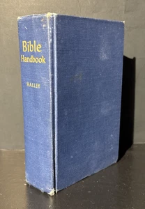 Halley's Bible Handbook By Henry H. Halley 1955 20th Edition Blue Vintage Book - Picture 1 of 7