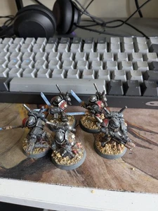 Warhammer 40k Interceptor Squad Grey Knights Painted, 5x - Picture 1 of 1