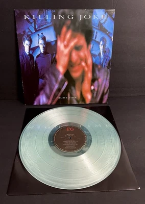 Killing Joke ~ Night Time ~  Rare U.S. 1985 Press - Clear Mint Green Vinyl -VG+ - Image 1 of 4