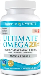 Nordic Naturals Ultimate Omega 2X Mini, 1120mg Strawberry - 60 (683,17 EUR/kg) - Bild 1 von 1