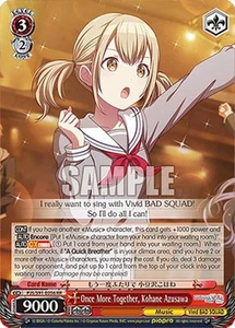 Weiss Schwarz HATSUNE MIKU Once More Together PJS/S91-E056 RR Double Rare - Picture 1 of 1
